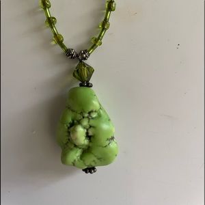 Handmade crystal/stone necklace